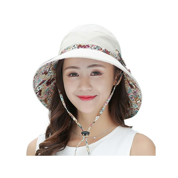 Women Hat Summer Big Wide Brim Straw Hat Floppy Derby Beach Sun Foldable Caps